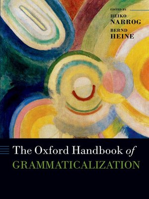 cover image of The Oxford Handbook of Grammaticalization